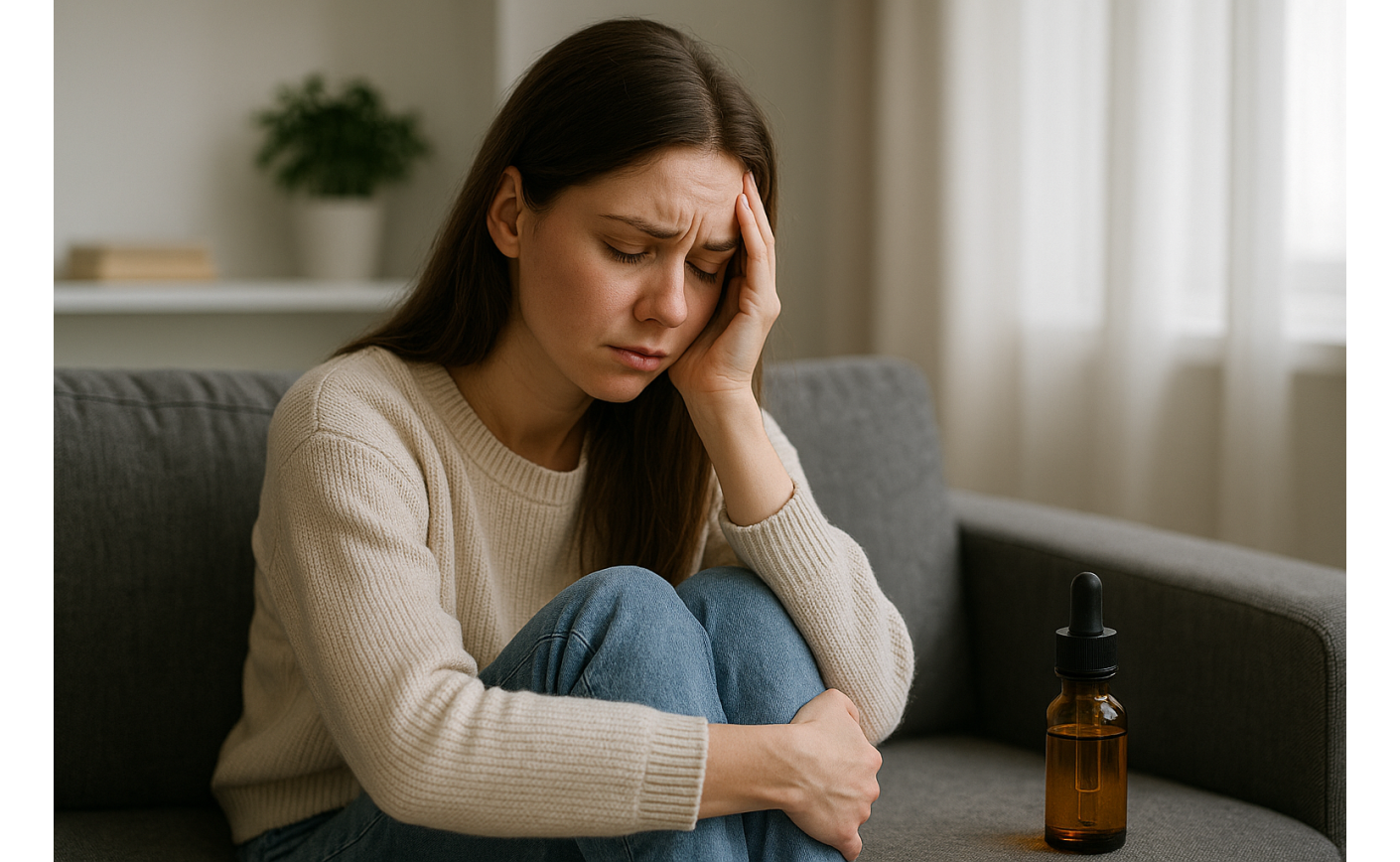 CBD-Öl für Depressionen - welche Vorteile bietet CBD oder Cannabidiol für diejenigen, die mit Depressionen zu kämpfen haben?